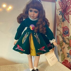 New Traditional Irish Dancer by Alberon Dolls Shamrock Collection